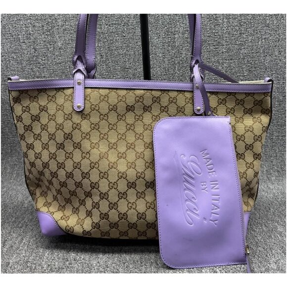 Gucci Leather Tote Bag 480-080425 - Picture 1 of 15